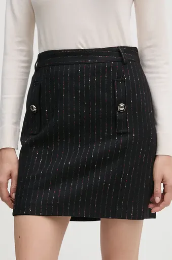 Vlnená sukňa La Petite Française PFJUCHEE