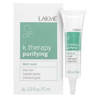Lakmé K.Therapy Purifying Matt Mask šampónový peeling pre mastné vlasy 6 x 15 ml