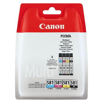 Canon CLI-581 2103C005 farebná (CMYK) sada originálne cartridge