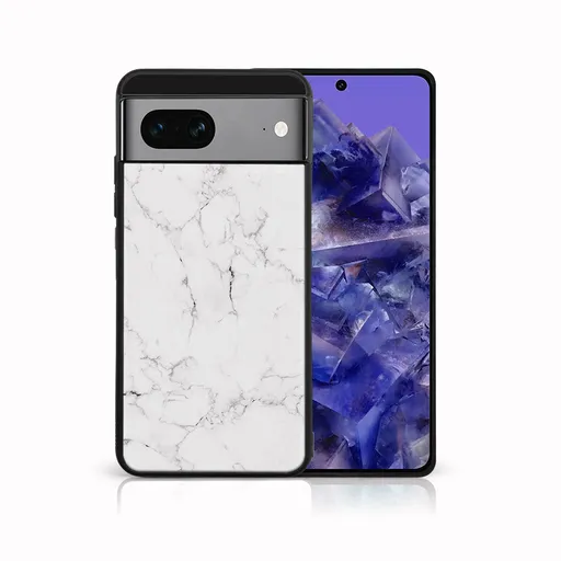 MY ART Ochranný kryt pre Google Pixel 8a WHITE MARBLE (144)