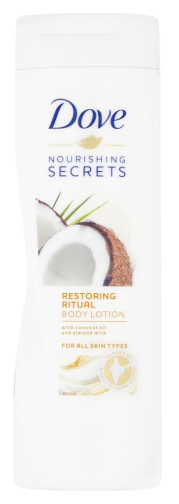 DOVE Telové mlieko Restoring Coconut Oil & Almond Milk 400 ml