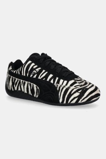 Kožené tenisky Puma Speedcat Zebra Wns čierna farba, 403356