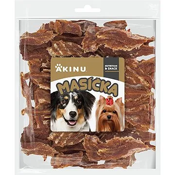 Akinu Hovädzie stripsy pre psov 300 g (8595184951825)