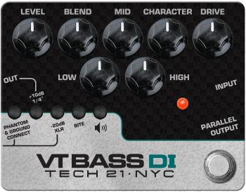 Tech 21 SansAmp Character Series VT Bass DI Basgitarový efekt