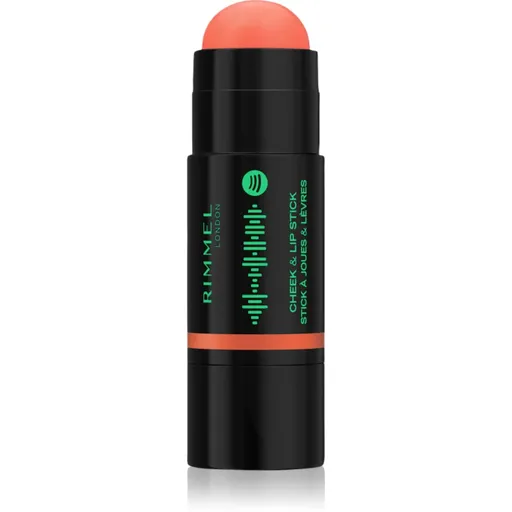 Rimmel Full Volume Cheek & Lip Stick lícenka v tyčinke odtieň 210 Peachy Rythm 6 g