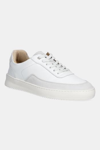 Kožené tenisky Filling Pieces Mondo Squash Suede biela farba, 46733332035