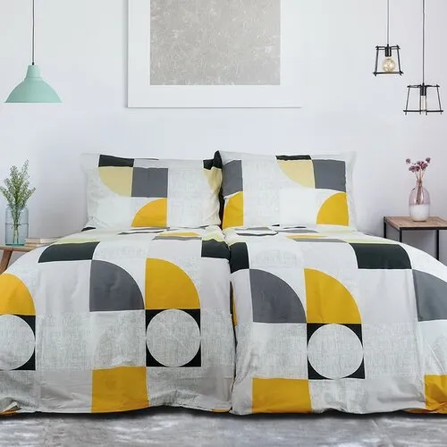 B.E.S. Petrovice Krepové obliečky Top Class Geometries, 140 x 200 cm, 70 x 90 cm