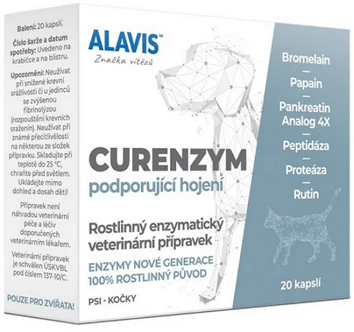 Alavis Curenzym Enzymoterapia 20 tbl