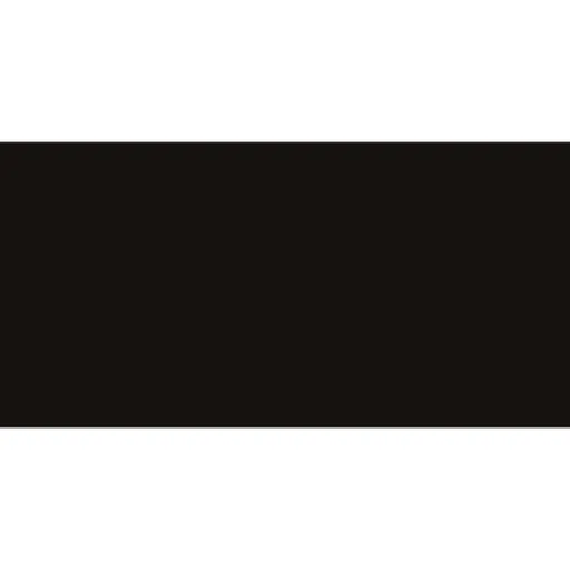 Obklad Rako Color One čierna 20x40 cm lesk WAAMB779.1