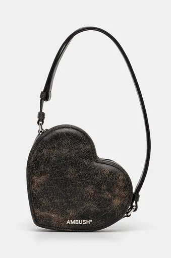 Kabelka AMBUSH Crackle Heart Shoulder Bag