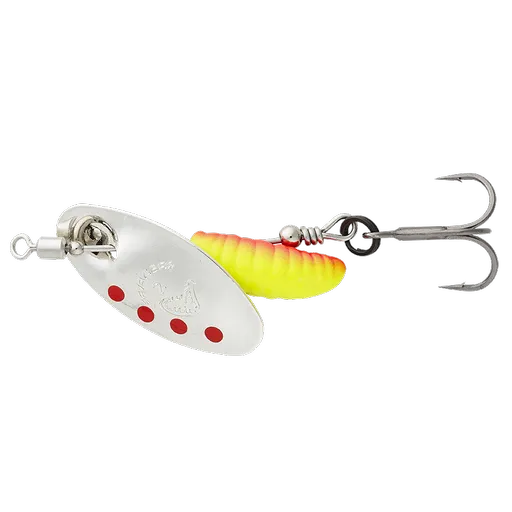 Savage gear rotačka grub spinners silver red yellow - 2 5,8 g