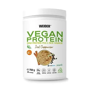 Weider Vegan Protein ľadové kapučíno 750 g (8414192310151)