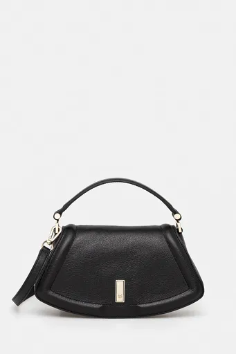 Kožená kabelka BOSS Ariell M Shoud.Bag M