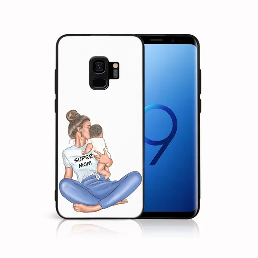 MY ART Ochranný obal pre Samsung Galaxy S9 SUPERMOM (112)