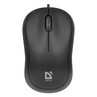 Defender Patch MS-759 Myš drôtová, čierna, 1000DPI