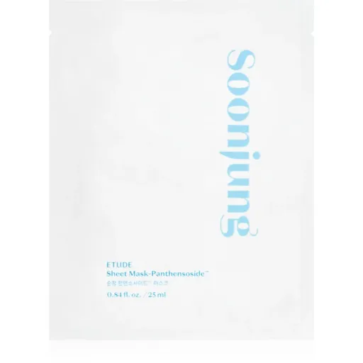 ETUDE SoonJung Panthensoside plátenná maska s hydratačným a upokojujúcim účinkom 25 ml