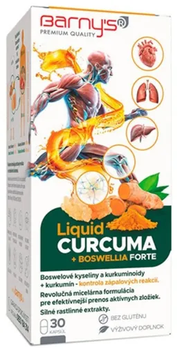 Barny's LIQUID CURCUMA + BOSWELLIA FORTE 30ks