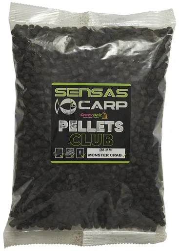 Sensas pelety club monster crab 800 g - 8 mm