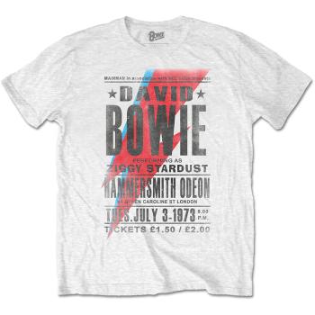 David Bowie tričko Hammersmith Odeon  one_size