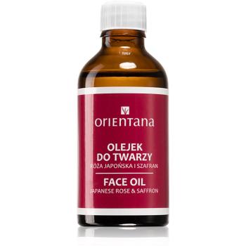 Orientana Japanese Rose & Saffron Face Oil omladzujúci pleťový olej 50 ml