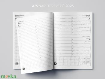 A/5 (régi XL) 450, 2025-ös napi tervező - cserélhető belív