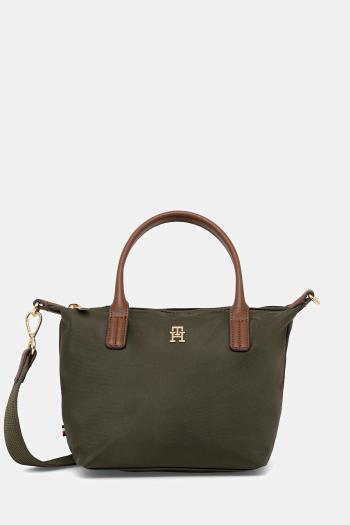Kabelka Tommy Hilfiger zelená farba, AW0AW17709