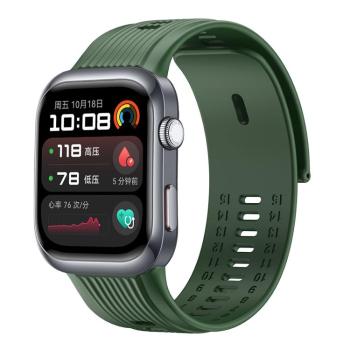 SILICONE 3PCS Vymeniteľný remienok pre Huawei Watch D2 zelený