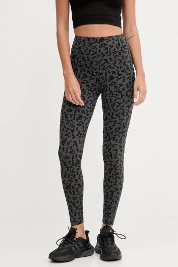 Tréningové legíny EA7 Emporio Armani čierna farba, vzorované, AF15565.7W000564