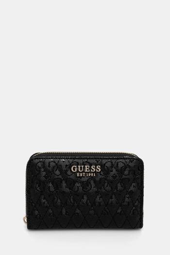 Peňaženka Guess BETULA dámska, čierna farba, SWGG96 26140