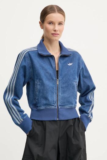 Bunda adidas Originals DENIM TT dámska, prechodná, JD2570