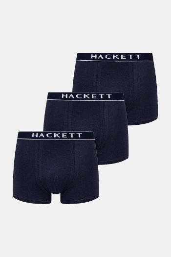 Boxerky Hackett London 3-pak tmavomodrá farba, HMU10600