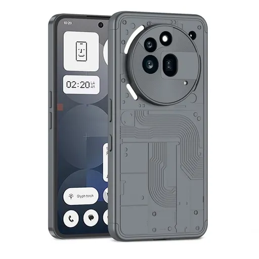 360° Ochranný kryt Nothing Phone (3a) Pro šedý