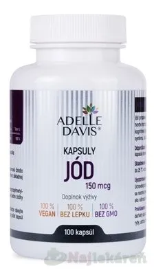 Adelle Davis JÓD 150 mcg 100 kapsúl