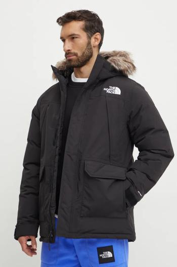 Páperová bunda The North Face McMurdo pánska, čierna farba, zimná, NF0A5GJF4H01