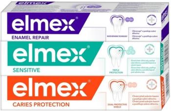 Elmex Súprava zubných pást Mix Trio 3 x 75 ml