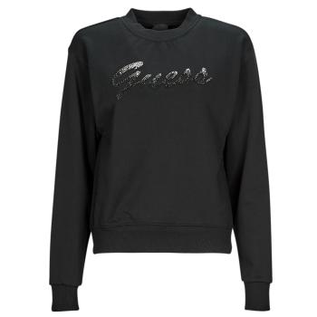 Guess  CN GUESS SHINY SWEATSHIRT  Mikiny Čierna