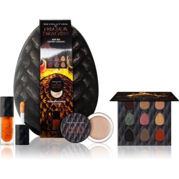 Makeup Revolution X House of Dragon Dragon Glow darčeková sada na tvár 1 ks