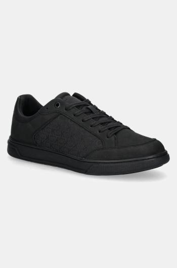 Tenisky Calvin Klein LOW TOP LACE UP MONO NB čierna farba, HM0HM01663