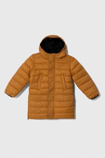 Detská bunda Pepe Jeans oranžová farba