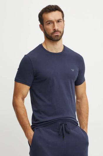 Tričko Emporio Armani Underwear 2-pak zelená farba, jednofarebný, 111267 4F720