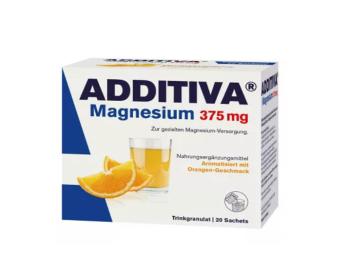 Additiva Magnesium 375 mg, Direct pomaranč 20 kusov