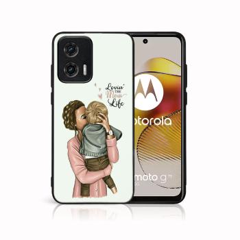 MY ART Ochranný kryt pre Motorola Moto G73 5G MOM LIFE (118)