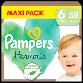 PAMPERS Harmonie Baby veľ.6, 58 ks