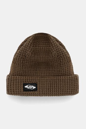 Detská čiapka Quiksilver TOFINO BEANIE zelená farba biela, z hrubej pleteniny, EQBHA03079