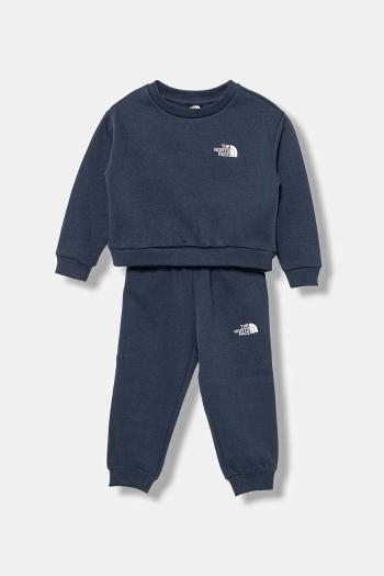 Detská tepláková súprava The North Face KID SIMPLE DOME FLEECE SET tmavomodrá farba, NF0A8EFM8K21