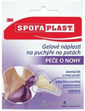 3M SPOFAPLAST č.912N Gélové náplasti na pľuzgiere na pätách, 4ks