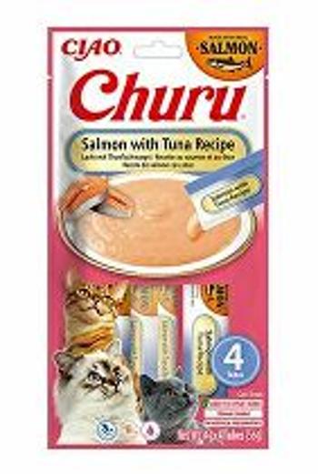 Churu Cat losos s tuniakom 4x14g 10 + 2 ZADARMO