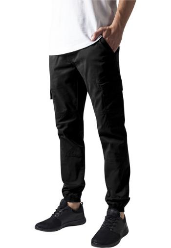 Urban Classics Washed Cargo Twill Jogging Pants black - 32