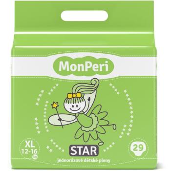 MonPeri Star Size XL jednorazové plienky 12-16 kg 29 ks