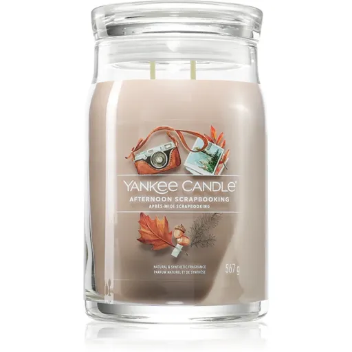 Yankee Candle Afternoon Scrapbooking vonná sviečka 567 g
